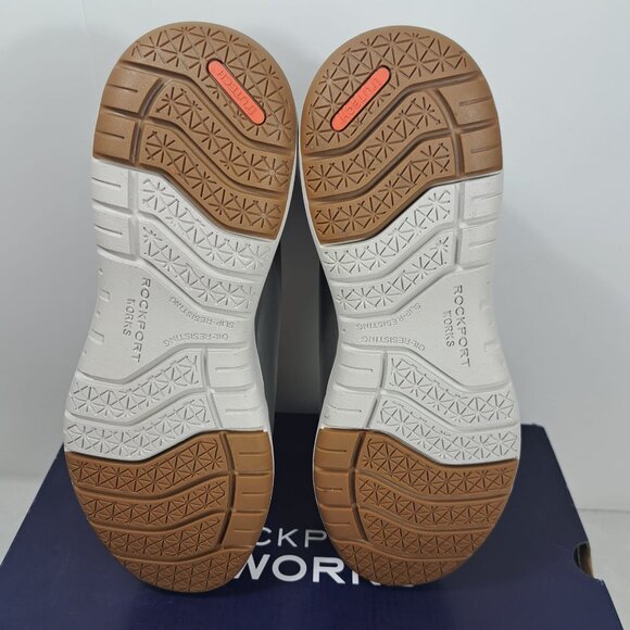 ROCKPORT WORKS WOMENS US 7 M‎ TOTAL MOTION SPORT SOCK BOOTIE SNEAKER EH ST SR - Picture 7 of 11